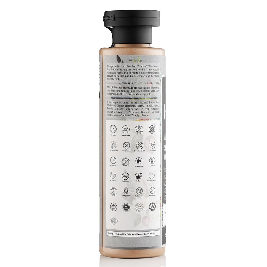ANTI DANDRUFF SHAMPOO & CONDITIONER