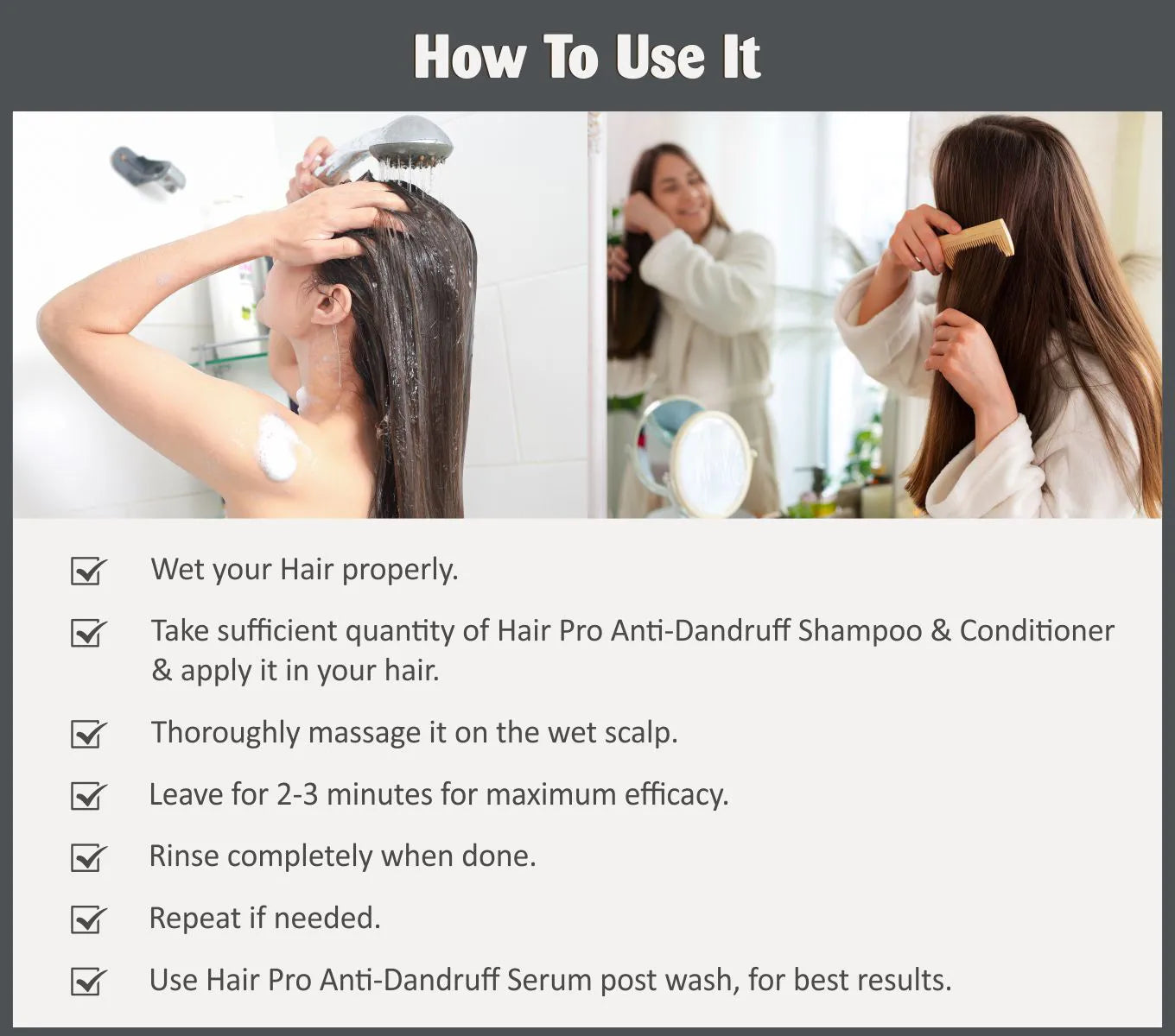 ANTI DANDRUFF SHAMPOO & CONDITIONER