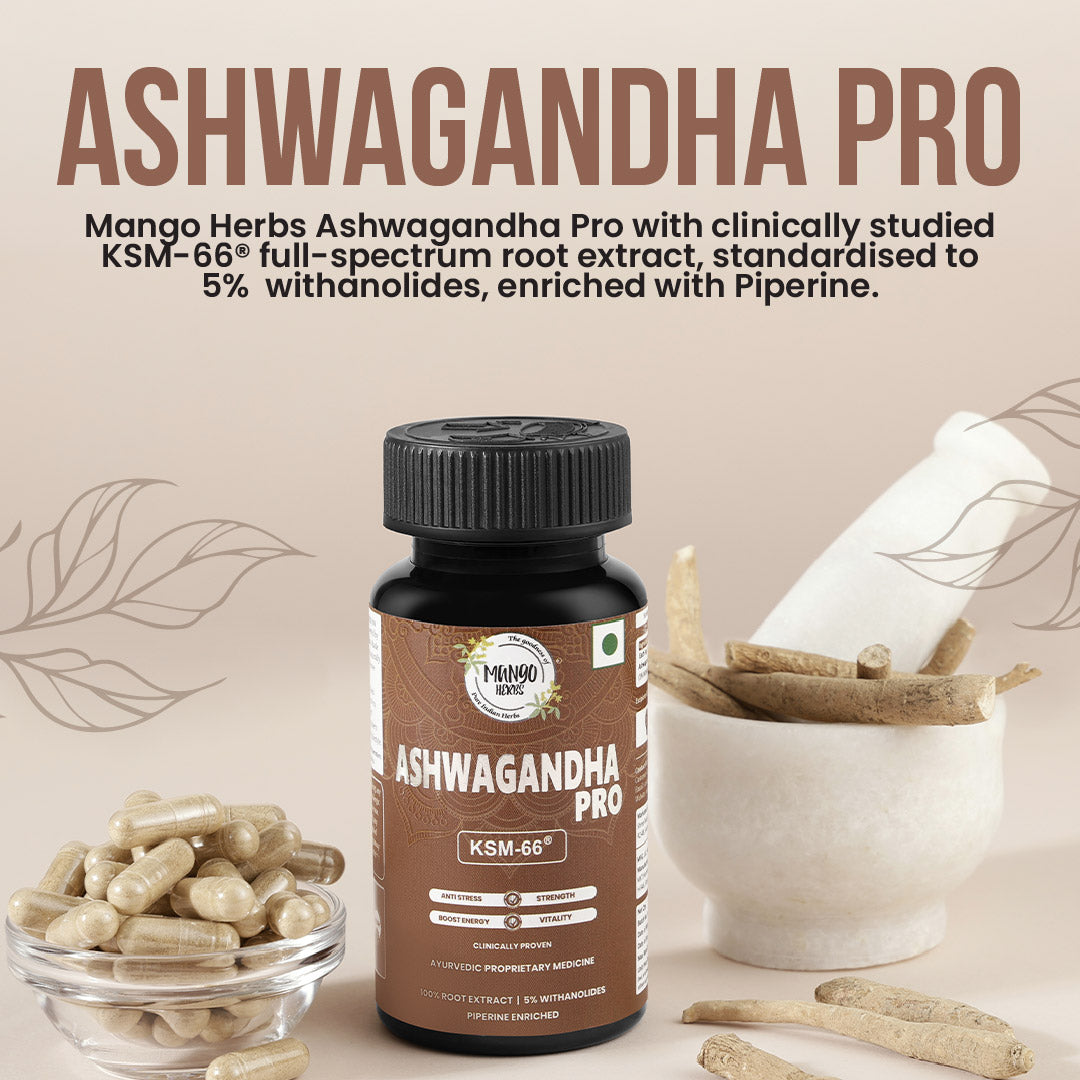 ASHWAGANDHA KSM 66