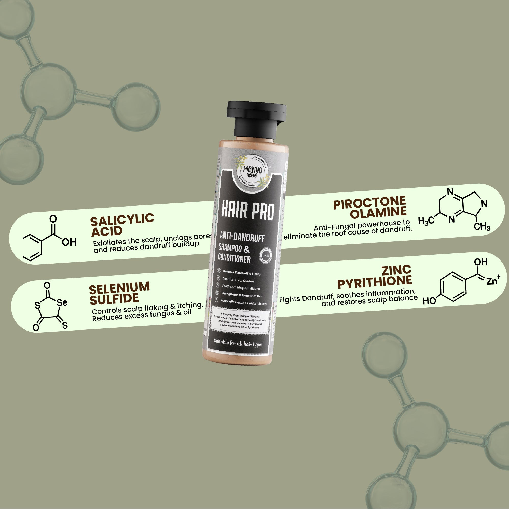 ANTI DANDRUFF SHAMPOO & CONDITIONER