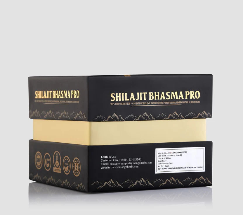 SHILAJIT BHASMA  & ASHWAGANDHA STACK