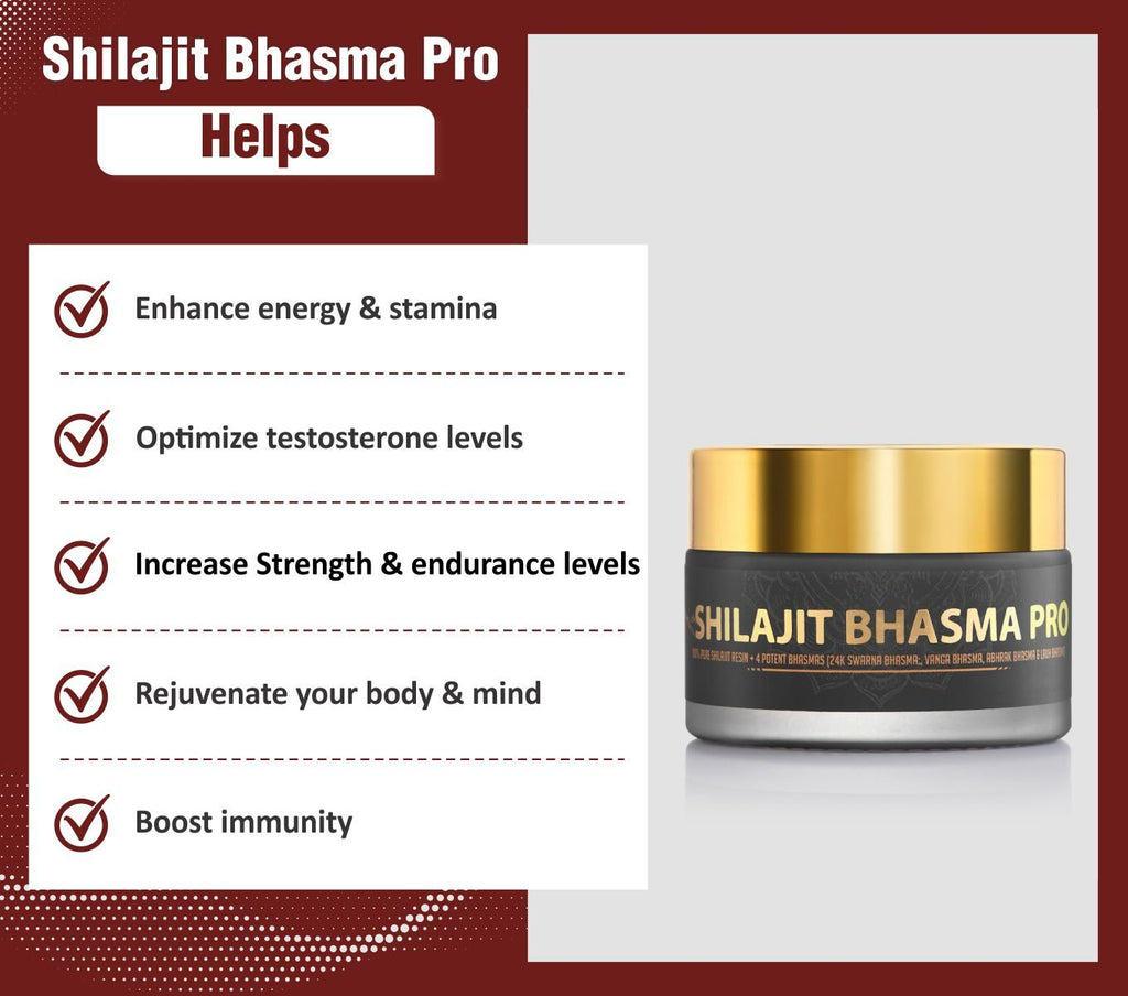 SHILAJIT BHASMA PRO COMBO
