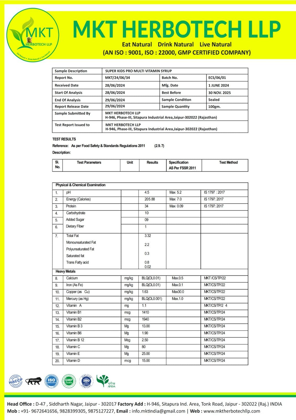 SUPER NUTRITION COMBO