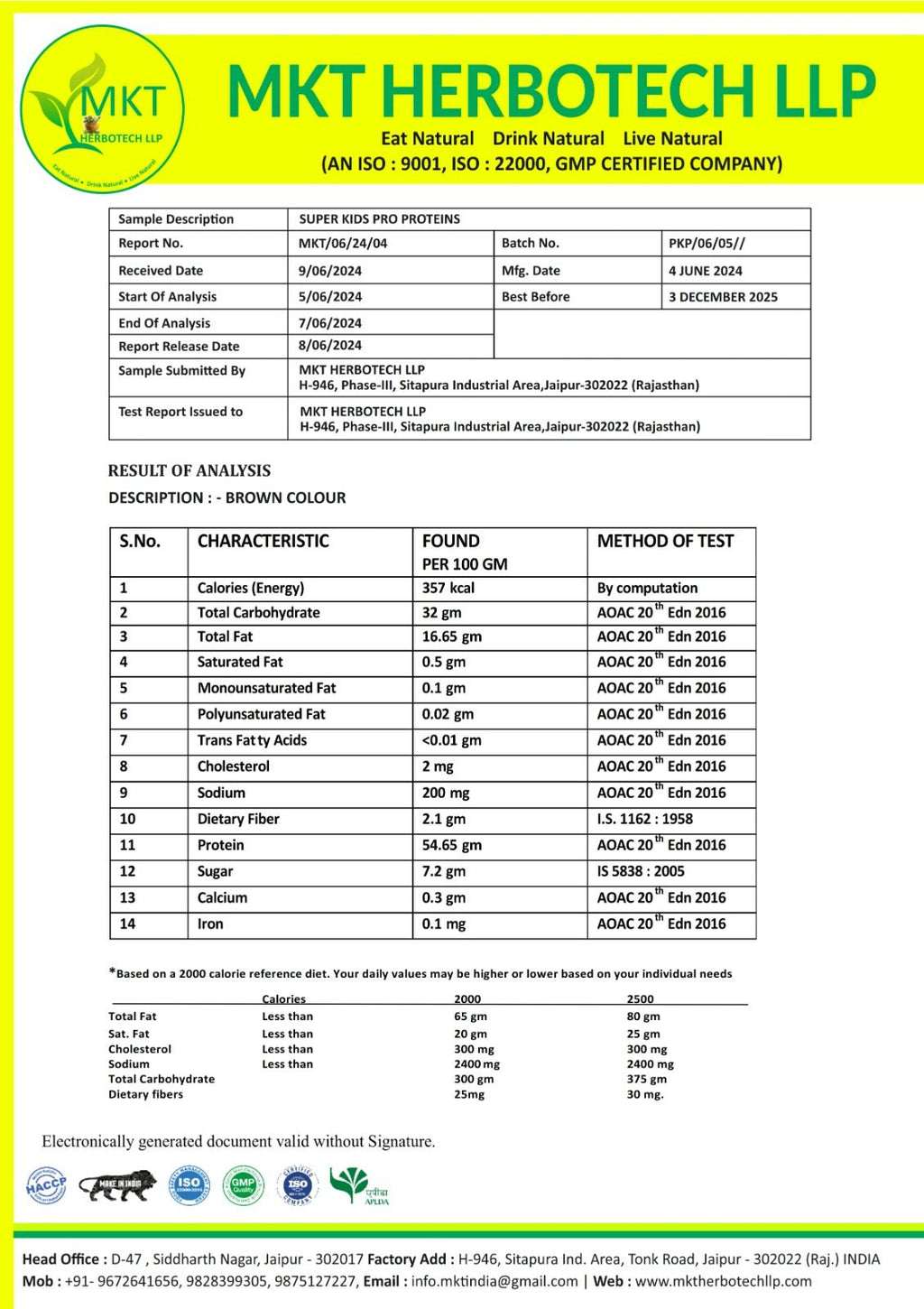 PROTEINS & SUPERFOODS COMBO