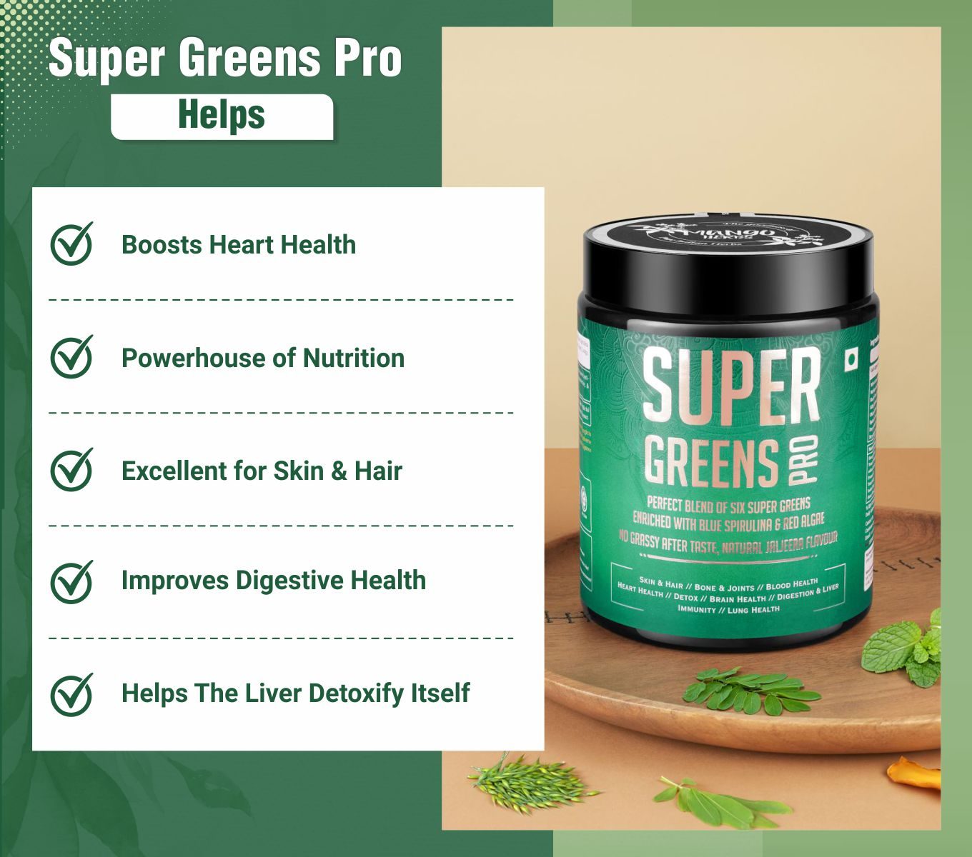 DIGESTION & SUPER GREEN COMBO